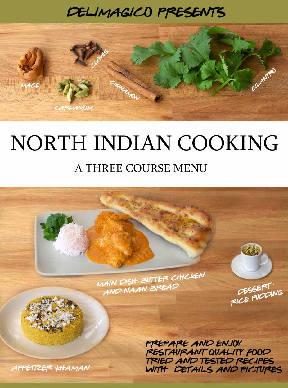 North Indian Cooking - A Three Course Menu